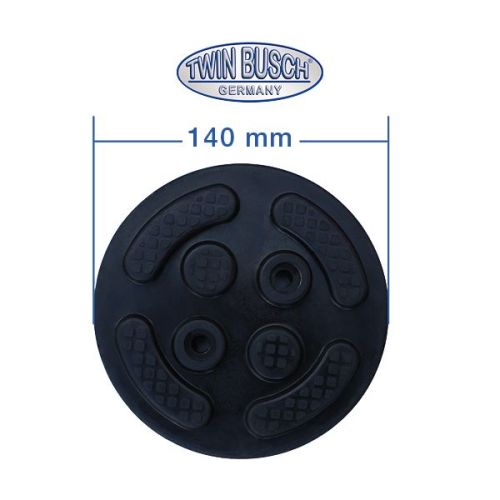 Support rubber for two post lifts - TW G-D14cm
