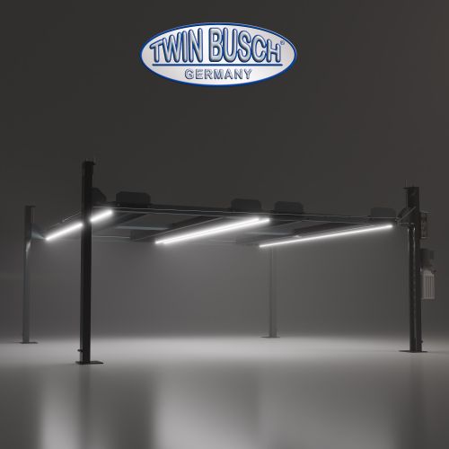 LED lighting (LED-KIT) for 4 post double parking lifts TW436PD2-G - TWLED-4PD2